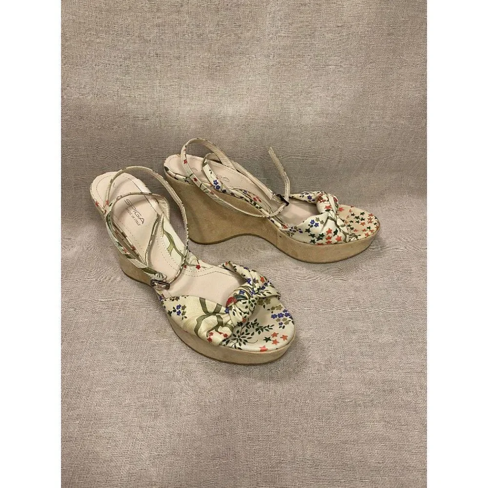 Via Spiga Wedges Made in Italy Sz 8